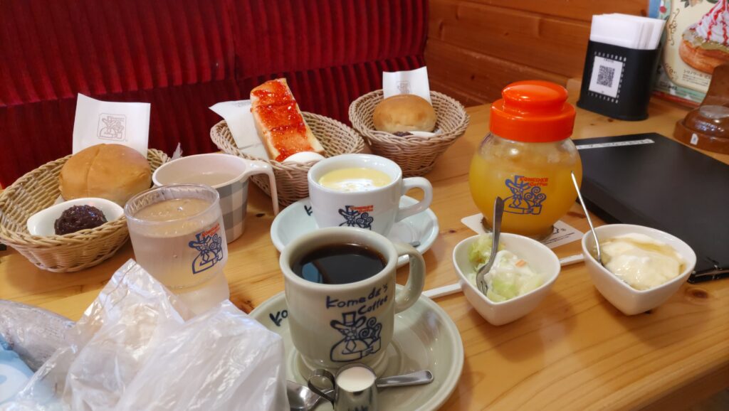 コメダのモーニング