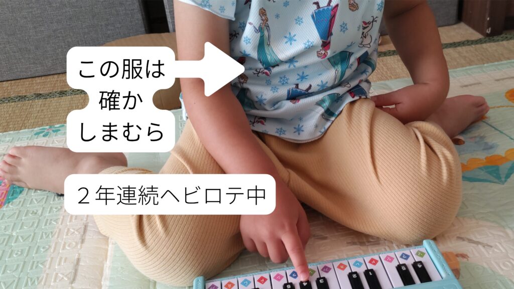 アナ雪の服はしまむら